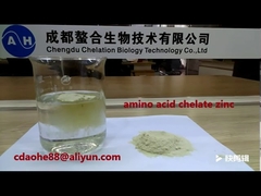 Fertilizante para plantas à base de aminoácidos de soja de liberação lenta para aplicação foliar