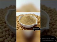 Farinha de Soja Hi Proteína - 50% Proteína, Cor Amarela Natural, Forma em Pó | Não-OGM, Altamente Digestível,