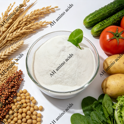 comprar Farinha de Soja Não OGM Aminoácido 80% em Pó - 100% Solúvel em Água com ≥80% de Aminoácidos Totais para Produção de Fertilizantes Fabricação em linha