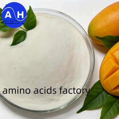 Aminoácidos 80% Fertilizante em pó para pulverização foliar, fermentação e produção de fertilizantes líquidos